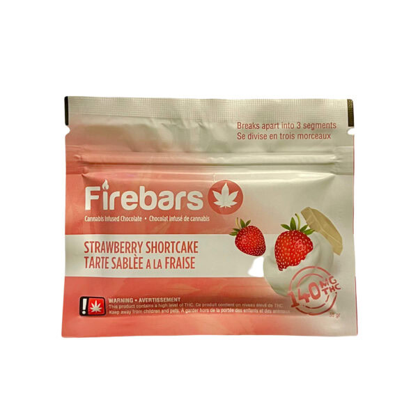 FIRE BARS - (140-MG-THC) STRAWBERRY SHORTCAKE