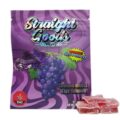 STRAIGHT GOODS GUMMIES - (500 MG THC) JUICY GRAPE