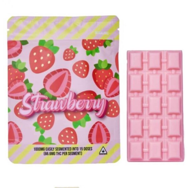 SUPER DOSE CHOCOLATE BAR (1000-MG-THC) STRAWBERRY