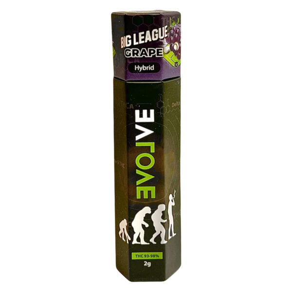 EVOLVE DISTILLATE VAPE PEN - BIG LEAGUE GRAPE (2-GRAM)