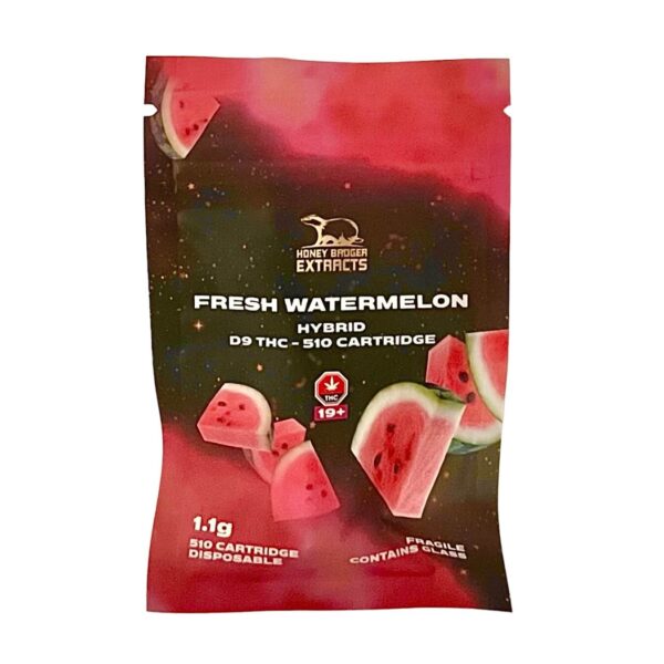 HONEY BADGER VAPE CART - FRESH WATERMELON
