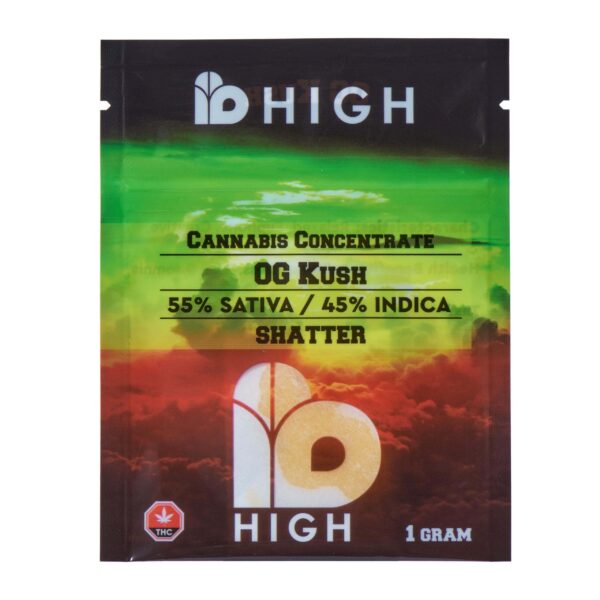 I B HIGH SHATTER - OG KUSH