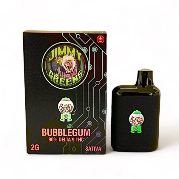 JIMMY GREENS VAPE - BUBBLEGUM (2 GRAM)