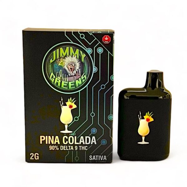 JIMMY GREENS VAPE - PINA COLADA (2 GRAM)