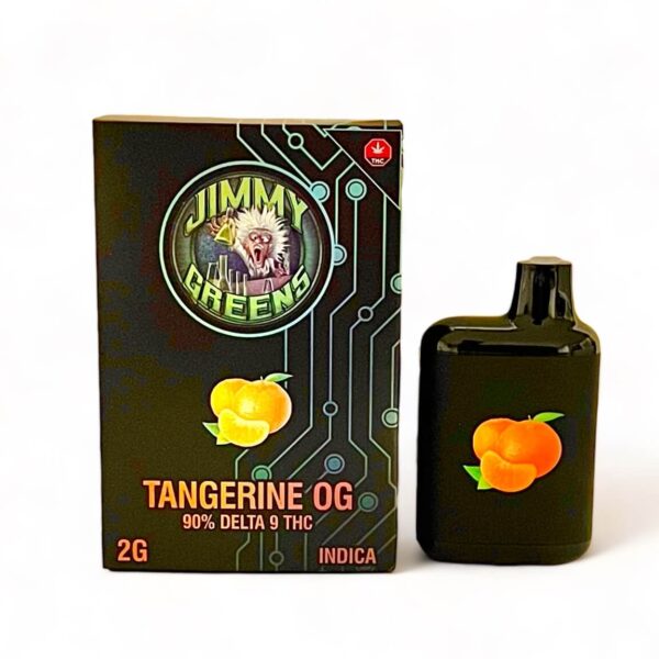 JIMMY GREENS VAPE - TANGERINE OG (2 GRAM)