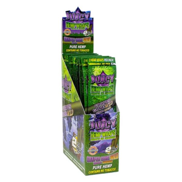 JUICY JAY HEMP WRAPS - GRAPES GONE WILD