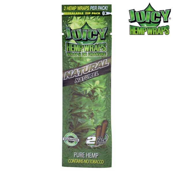 JUICY JAY HEMP WRAPS - NATURAL