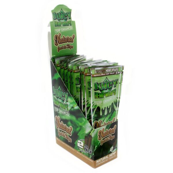 JUICY JAY HEMP WRAPS - NATURAL
