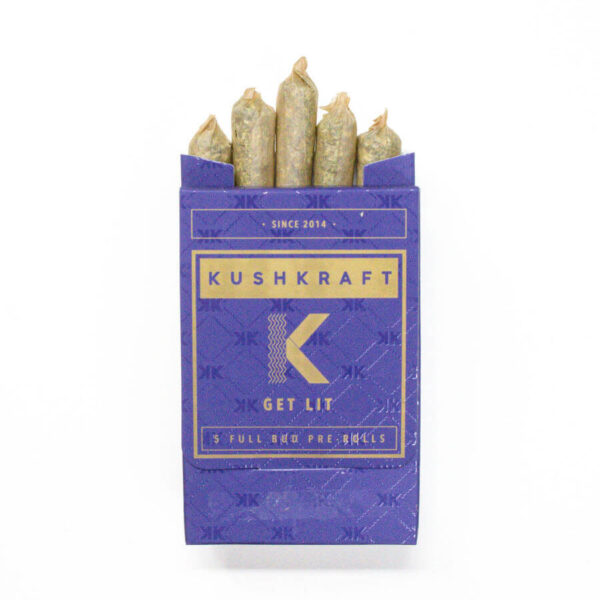KUSHKRAFT PRE-ROLLS - PEANUT BUTTER ROCKSTAR