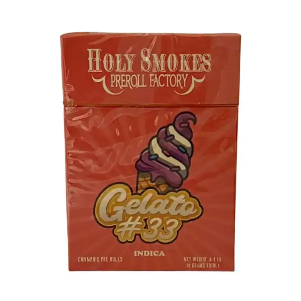 HOLY SMOKES PRE-ROLLS - GELATO #33