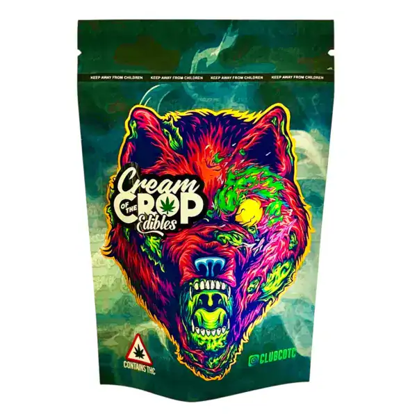 CREAM OF THE CROP GUMMYS - (2000-MG-THC SATIVA) WATERMELON RINGS