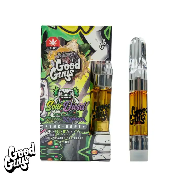 GOOD GUYS VAPE CART - SOUR DIESEL