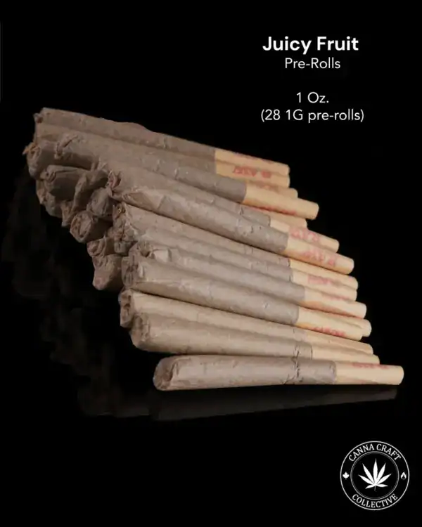 AAA+ - JUICY FRUIT (1-OZ PRE-ROLLS)