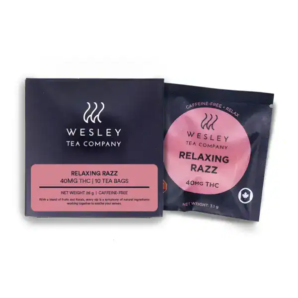 WESLEY TEA BAG - RELAXING RAZZ (40-MG-THC)