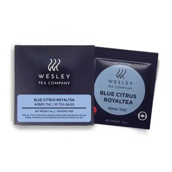 WESLEY TEA BAG - BLISSFUL POSITIVTEA (40-MG-THC)