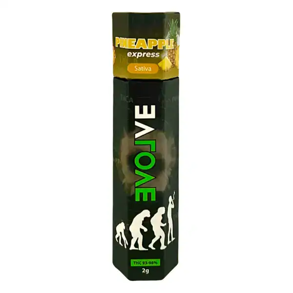 EVOLVE DISTILLATE VAPE PEN - PINEAPPLE EXPRESS (2-GRAM)