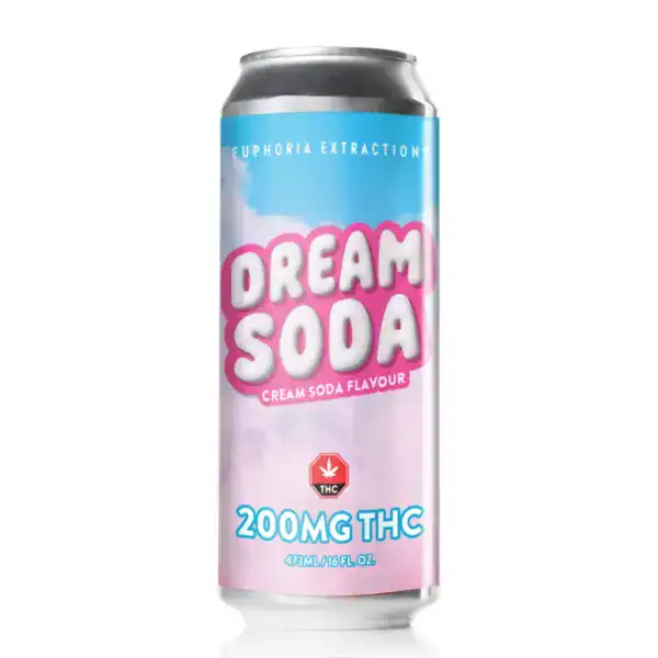 EUPHORIA BEVERAGE DREAM SODA - (200-MG-THC)