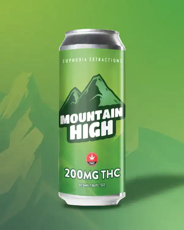 EUPHORIA BEVERAGE MOUNTAIN HIGH - (200-MG-THC)