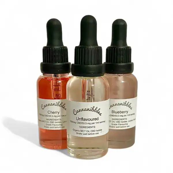 CANNANIBBLES CBD TINCTURE - GRAPE (1000-MG-CBD)