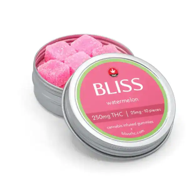 BLISS GUMMIES - WATERMELON (250-MG-THC)