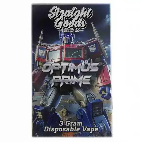 STRAIGHT GOODS DISPOSABLE VAPE - OPTIMUS PRIME (3 GRAM)