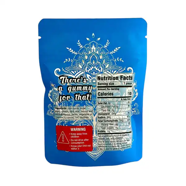 BUDDHA BOYS GUMMY - (2000-MG-THC) CHERRY