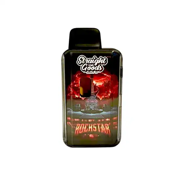 STRAIGHT GOODS DISPOSABLE VAPE - ROCKSTAR (3 GRAM)