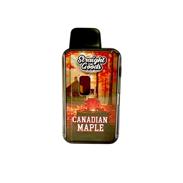 STRAIGHT GOODS DISPOSABLE VAPE - CANADIAN MAPLE (3 GRAM)