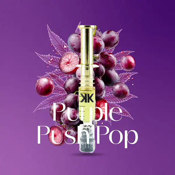 KUSHKRAFT LIQUID DIAMONDS - PURPLE PUSH POP