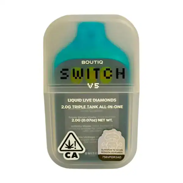 BOUTIQ V5 TRIPLE CHAMBER VAPE - CHERRY LIME + CRUNCH BERRY + ORANGE MOCHI (2 GRAM)