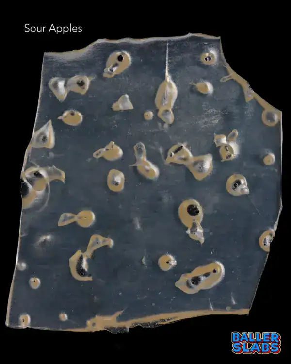 BALLER SLAB SHATTER - SOUR APPLE (5 gram)