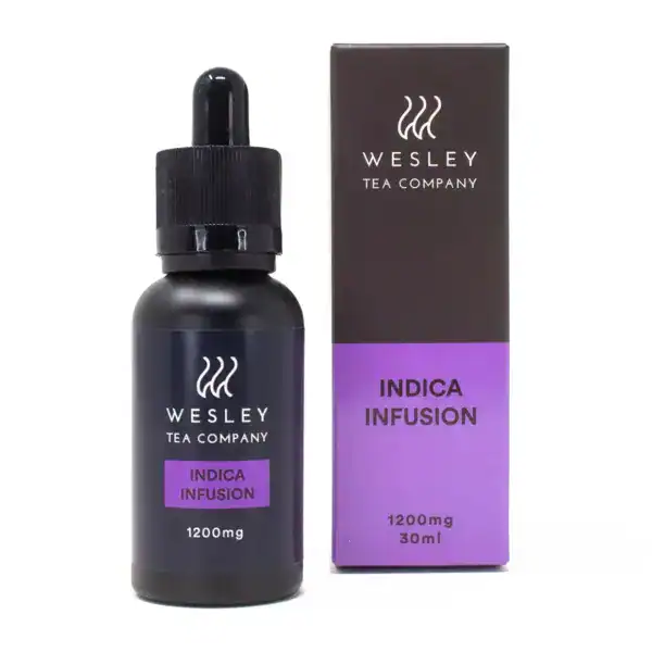 WESLEY TEA COMPANY TINCTURE - INDICA INFUSION (1200-MG-THC)