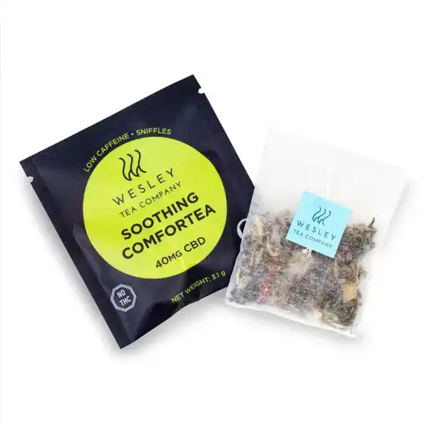 WESLEY TEA BAG - SOOTHING COMFORTEA (40-MG-CBD)