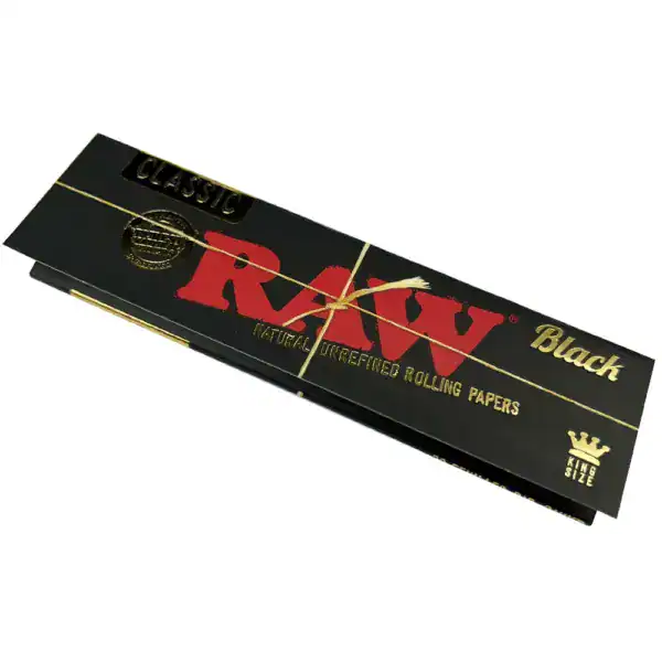 RAW BLACK KING SIZE ROLLING PAPERS