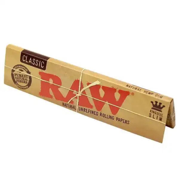 RAW CLASSIC KING SIZE SLIM ROLLING PAPERS