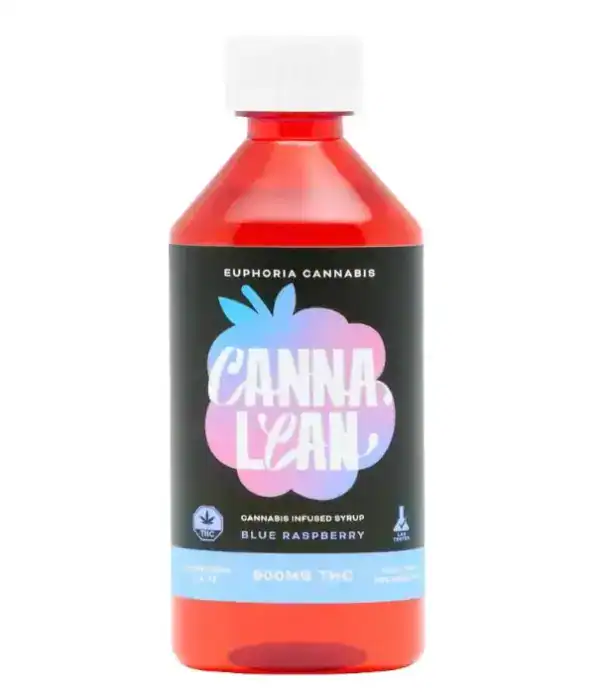 CANNA LEAN SYRUP - BLUE RASPBERRY (900-MG-THC)