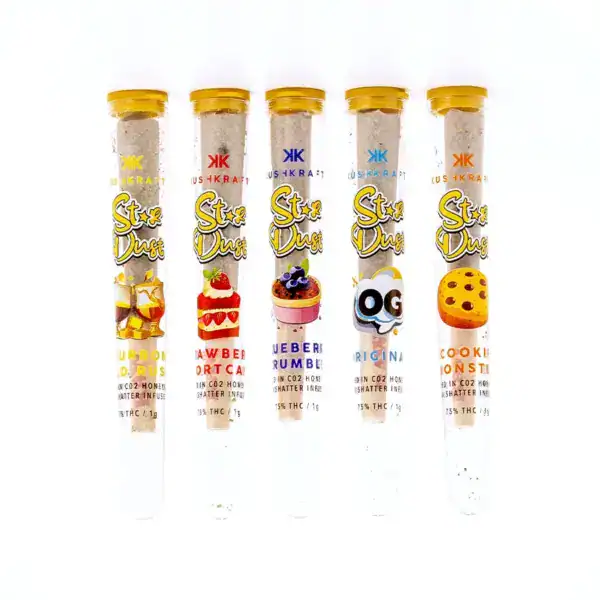 KUSHKRAFT STARDUST PRE-ROLL - STRAWBERRY SHORTCAKE