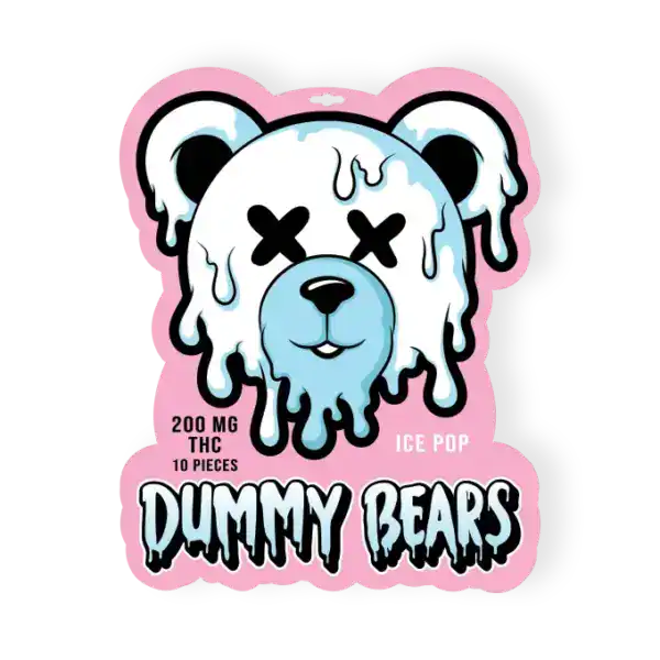 DUMMY BEARS GUMMYS (200-MG-THC) - ICE POP