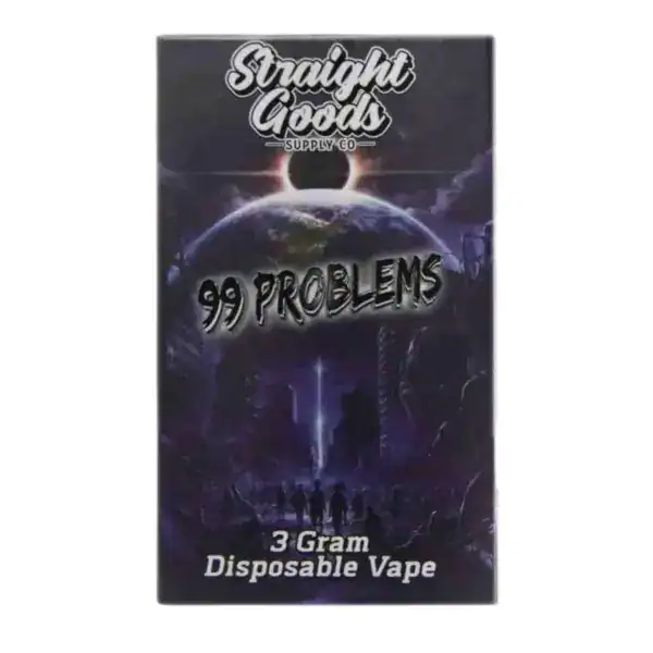 STRAIGHT GOODS DISPOSABLE VAPE - 99 PROBLEMS (3 GRAM)