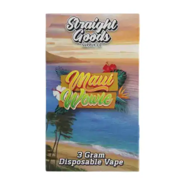 STRAIGHT GOODS DISPOSABLE VAPE - MAUI WOWIE (3 GRAM)