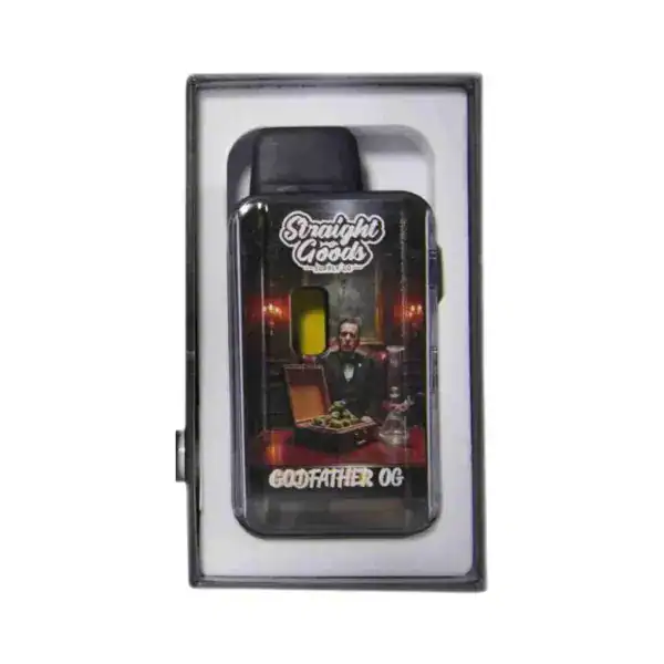 STRAIGHT GOODS DISPOSABLE VAPE - GOD FATHER OG (3 GRAM)