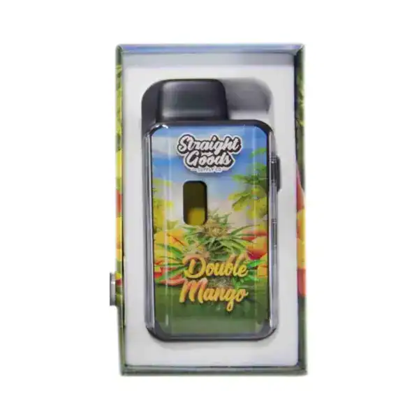 STRAIGHT GOODS DISPOSABLE VAPE - DOUBLE MANGO (3 GRAM)